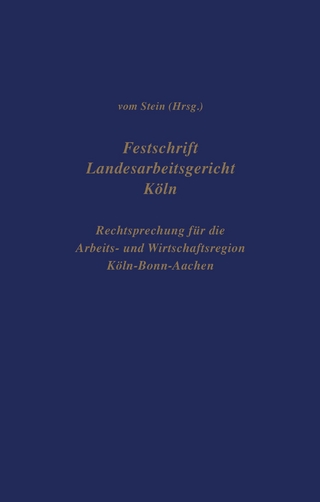 Festschrift Landesarbeitsgericht Köln