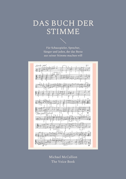 Das Buch der Stimme - Michael McCallion