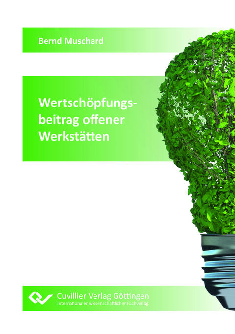 Wertsch&ouml;pfungsbeitrag offener Werkst&auml;tten - Bernd Muschard