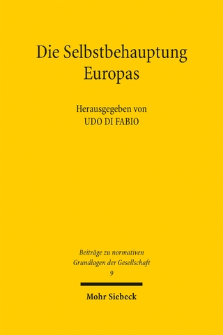 Die Selbstbehauptung Europas