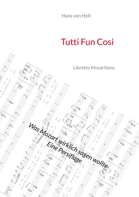 Tutti Fun Cosi - Hans von Holt