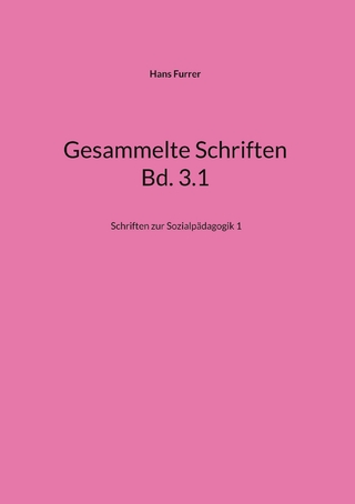 Gesammelte Schriften Bd. 3.1