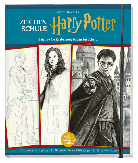 Aus den Filmen zu Harry Potter: Zeichenschule - Zeichne die Zauberwelt Schritt f&uuml;r Schritt - Steve Behling, Corina St. Martin