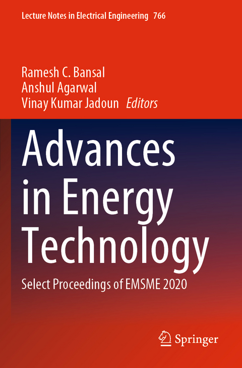 Advances in Energy Technology - 