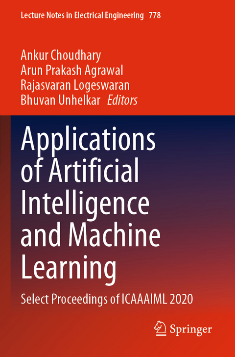 Applications of Artificial Intelligence and Machine Learning - 