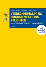 Verrechnungspreisdokumentationspflichten - Kowatsch, Philipp; Seiler, Markus; Damböck, Andreas; Macho, Roland; Schrottmeyer, Norbert; Steiner, Gerhard