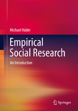 Empirical Social Research - Michael H&auml;der