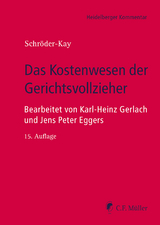 Das Kostenwesen der Gerichtsvollzieher - J. H. Schröder-Kay