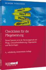 Checklisten für die Pflegeberatung - 