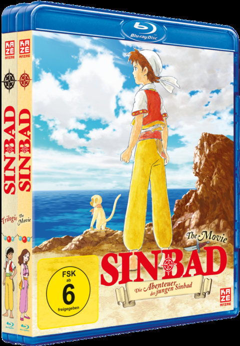 Abenteuer des jungen Sinbad - Trilogie + Movie (2 Blu-rays)