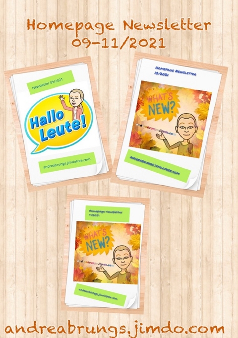 Newsletter 2021 / andreabrungs.jimdofree.com - Andrea Brungs