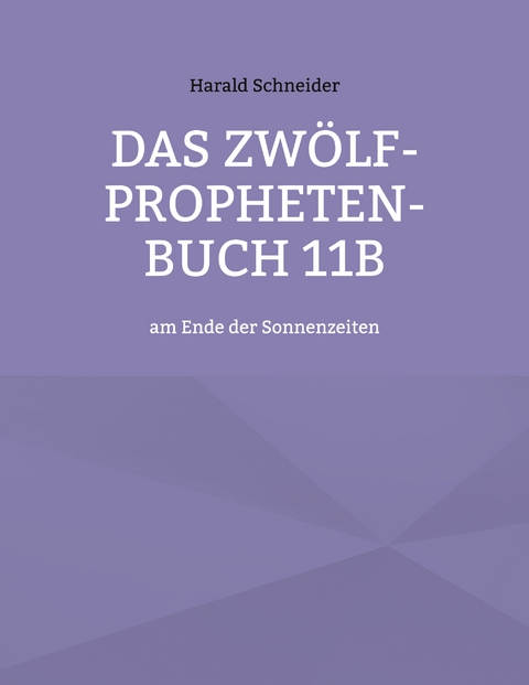 Das Zw&ouml;lf-Propheten-Buch 11b - Harald Schneider