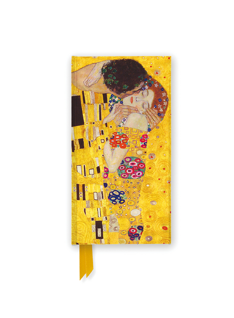 Gustav Klimt: The Kiss (Foiled Slimline Journal) - 