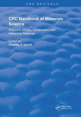 Handbook of Materials Science - Charles T. Lynch