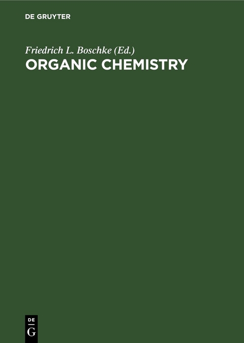 Organic Chemistry - 