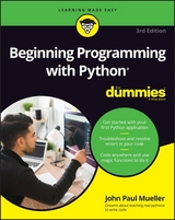 Beginning Programming with Python For Dummies - Mueller, John Paul