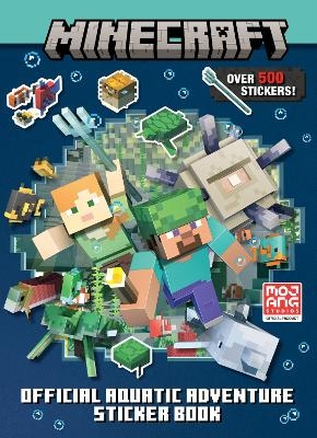 Minecraft Official Aquatic Adventure Sticker Book (Minecraft) - Stephanie Milton