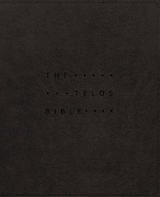 NIV, The Telos Bible, Leathersoft, Charcoal, Comfort Print