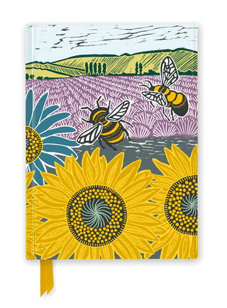 Kate Heiss: Sunflower Fields (Foiled Journal)