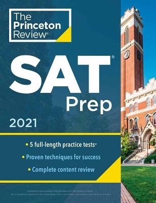 Princeton Review SAT Prep, 2021 -  Princeton Review
