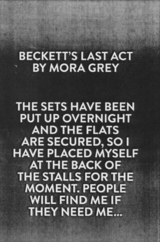 Beckett''s Last Act -  Mora Grey