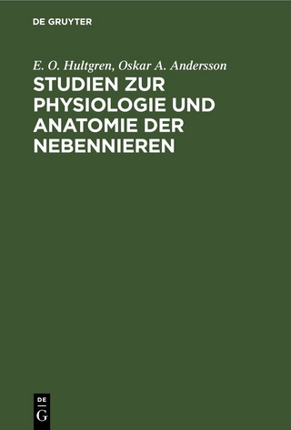 Studien zur Physiologie und Anatomie der Nebennieren