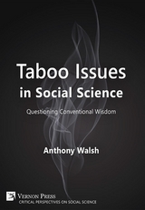 Taboo Issues in Social Science - Anthony Walsh