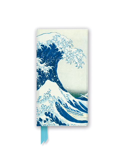 Katsushika Hokusai: The Great Wave (Foiled Slimline Journal) - 