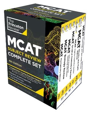 Princeton Review MCAT Subject Review Complete Box Set, 4th Edition -  Princeton Review