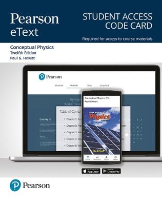 Pearson eText Conceptual Physics -- Access Card