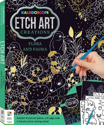 Etch Art Creations Kit: Flora and Fauna - Hinkler Pty Ltd
