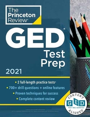 Princeton Review GED Test Prep, 2021 -  Princeton Review