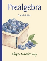 Prealgebra (Hardcover) - Martin-Gay, Elayn