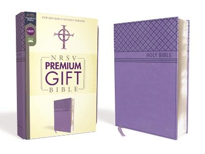 NRSV, Premium Gift Bible, Leathersoft, Purple, Comfort Print -  Zondervan