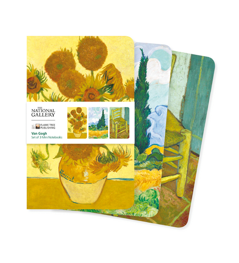 National Gallery: Van Gogh Set of 3 Mini Notebooks - 