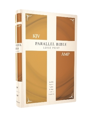 KJV, Amplified, Parallel Bible, Large Print, Hardcover, Red Letter -  Zondervan