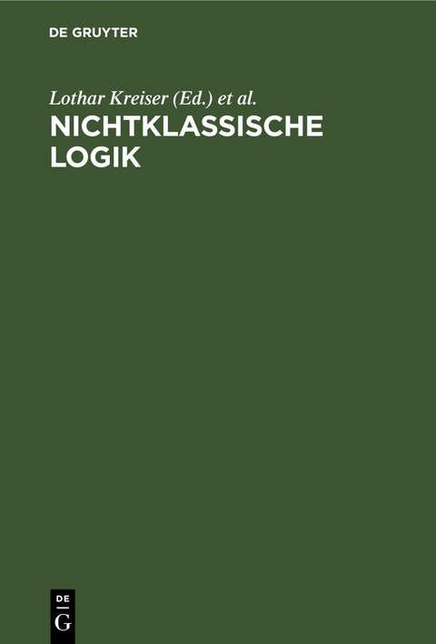 Nichtklassische Logik - 