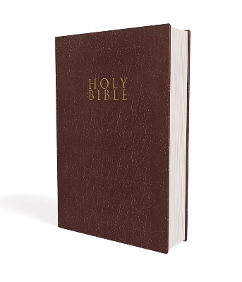 NIV, Gift and Award Bible, Leather-Look, Burgundy, Red Letter, Comfort Print -  Zondervan