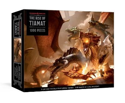 The Rise of Tiamat Dragon Puzzle -  Official Dungeons &  Dragons Licensed