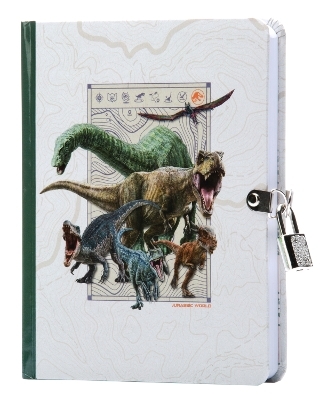 Jurassic World Invisible Ink Lock & Key Diary -  Insight Editions
