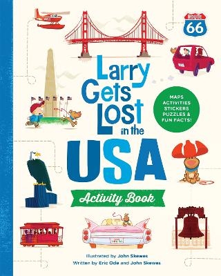 Larry Gets Lost in the USA Activity Book (with Stickers!)