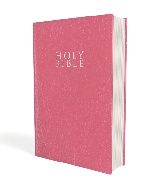 NIV, Gift and Award Bible, Leather-Look, Pink, Red Letter, Comfort Print -  Zondervan