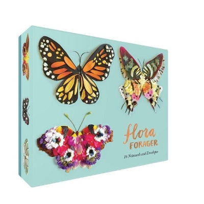 Flora Forager Butterfly Notecards - Bridget Beth Collins