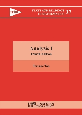 Analysis I - Terence Tao