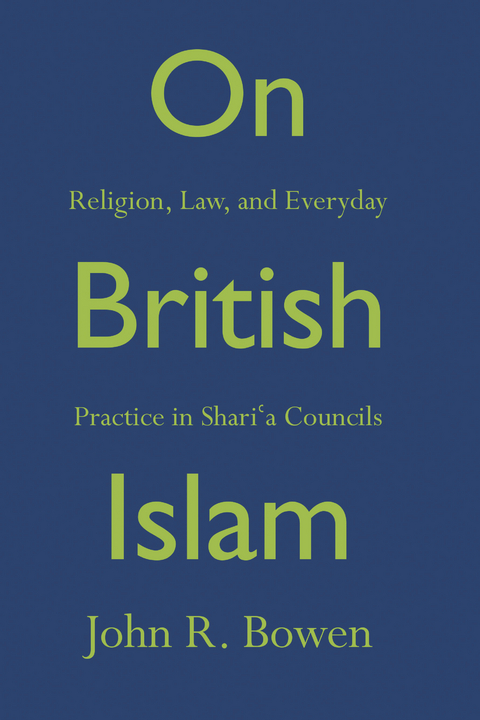On British Islam - John R. Bowen