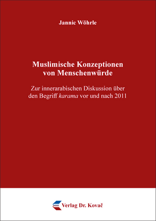 Muslimische Konzeptionen von Menschenwürde
