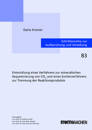 Entwicklung eines Verfahrens zur mineralischen Sequestrierung von CO2 und eines Sortierverfahrens zur Trennung der Reaktionsprodukte