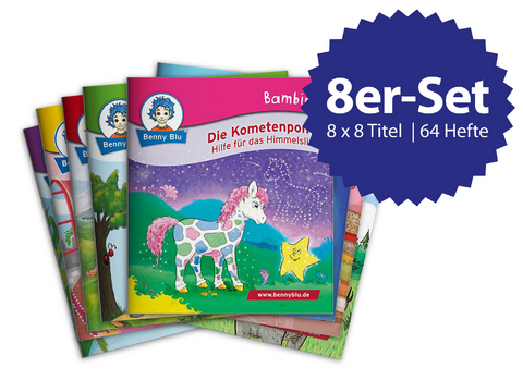 Pferde &uuml;ber alles! - Bambini Set mit 8 x 8 Bambini Titeln