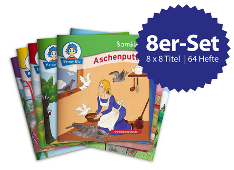 M&auml;rchen 1 - Bambini Set 8 x 8 Bambini Titel