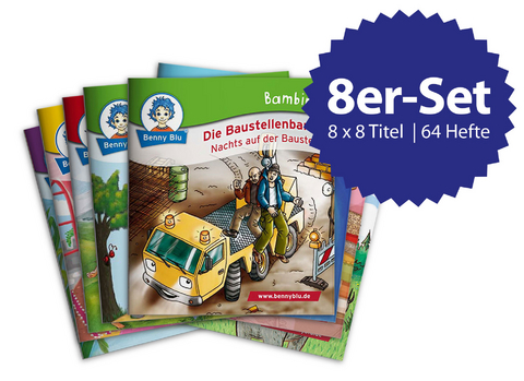 Abenteuergeschichten - Bambini Set 8 x 8 Bambini Titel